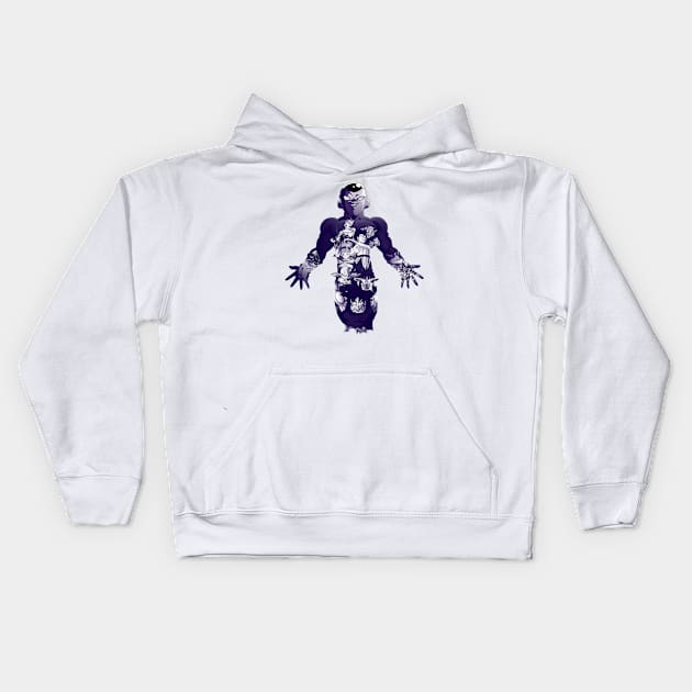 NAMEK BATTLE Kids Hoodie by berserk